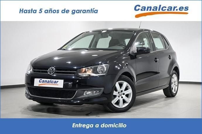 Negro Usado 2010 VW Polo Sportline Utilitario | 5451 € (Super precio) - Imagen 1/4