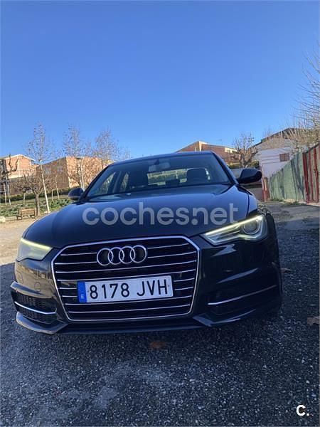 Usado Audi A6 190 CV (139 kW) 2017 Negro Berlina