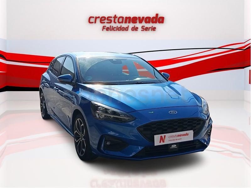 Begagnad Ford Focus ST-Line 125 HK (91 kW) 2019 Blå Sedan