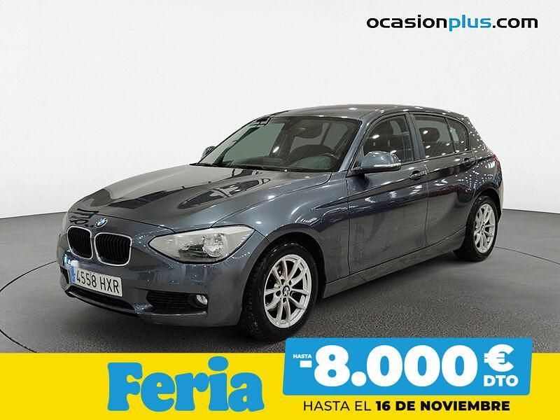 Gris Usado 2014 BMW 116 Efficient Dynamics Utilitario | 10.200 € (Buen precio) - Imagen 1/4