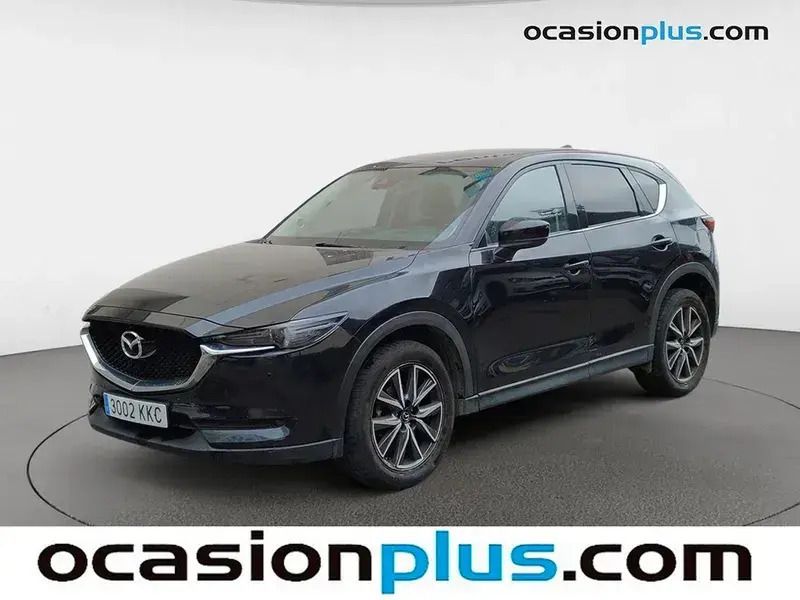 Negro Usado 2018 Mazda CX-5 SUV | 17.455 € (Buen precio) - Imagen 1/4