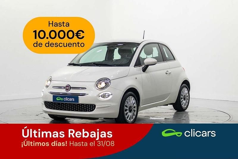 Blanco Usado 2019 Fiat 500 Lounge Utilitario | 9490 € (Buen precio) - Imagen 1/4