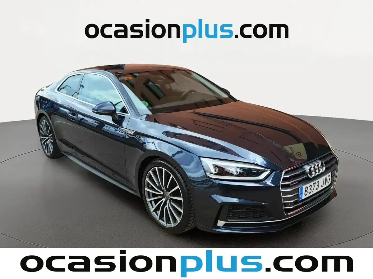 Usado Audi A5 S-Line 190 CV (139 kW) 2017 Azul Coupe