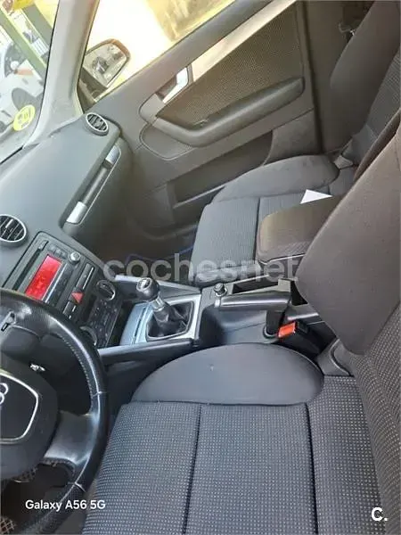 Usado Audi A3 Attraction 140 CV (102 kW) 2007 Negro Utilitario