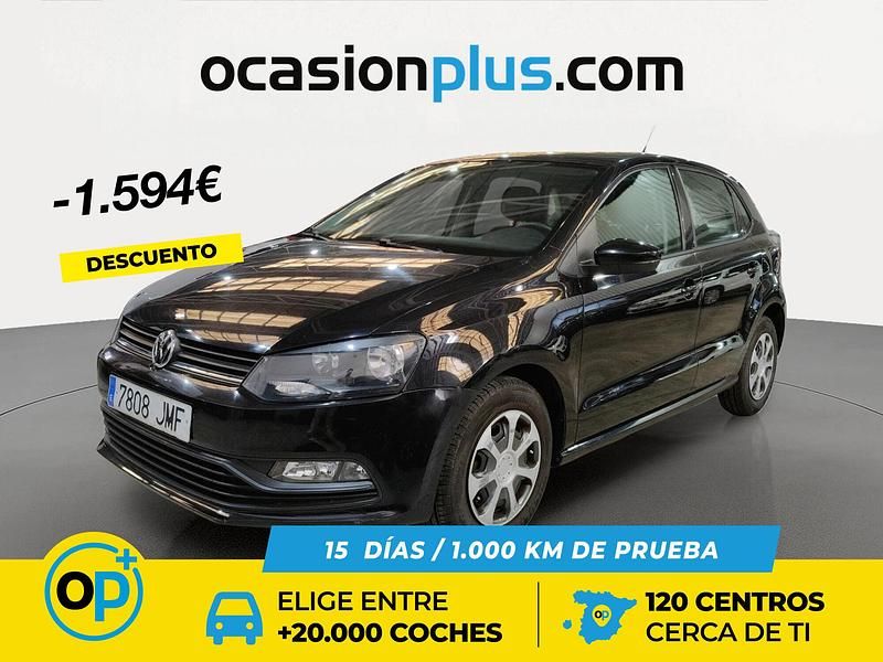 Usado VW Polo Edition 60 CV (44 kW) 2016 Negro