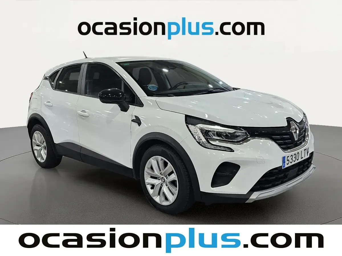 Usado Renault Captur Intens 101 CV (74 kW) 2021 Blanco SUV