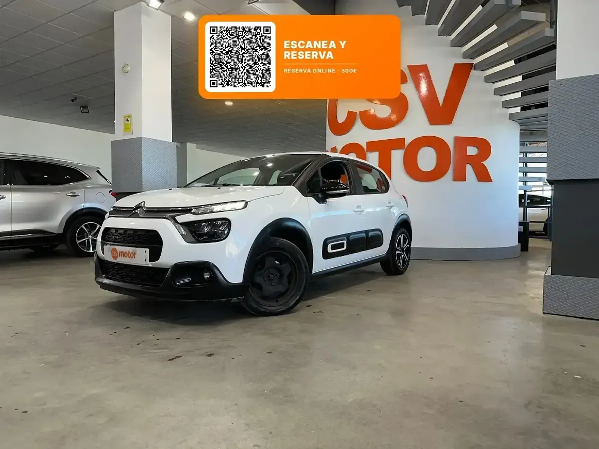 Usado Citroën C3 Feel 102 CV (75 kW) 2020 Blanco Utilitario
