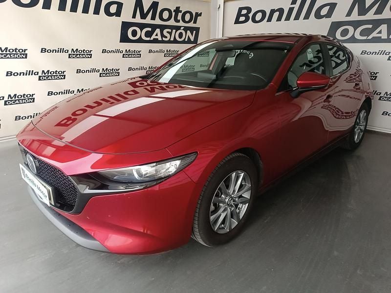 Usado Mazda 3 Prime-Line 140 CV (102 kW) 2025 Rojo Berlina