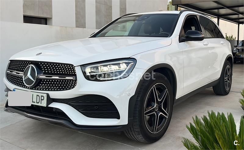 Usado Mercedes GLC200 163 CV (119 kW) 2019 Blanco SUV