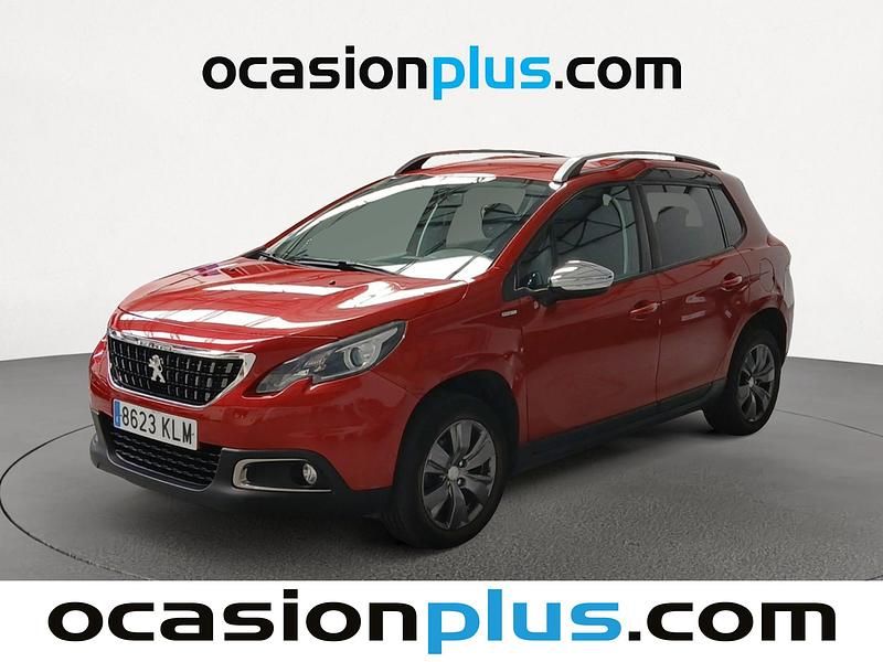 Rojo Usado 2018 Peugeot 2008 Style SUV | 10.719 € (Buen precio) - Imagen 1/4