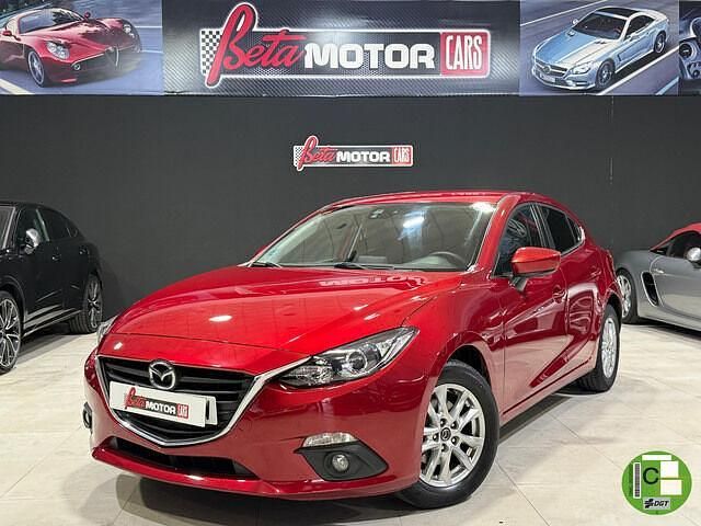 Usado Mazda 3 Style 105 CV (77 kW) 2017 Rojo Berlina