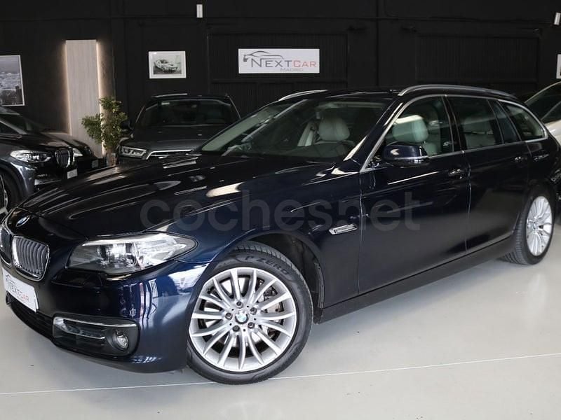 Usado BMW 525 Comfort Edition 218 CV (160 kW) 2015 Azul Familiar