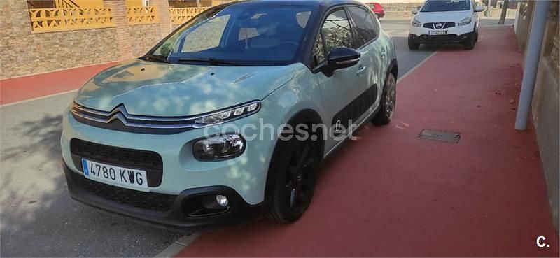 Usado Citroën C3 PureTech 110 CV (80 kW) 2019 Verde Berlina