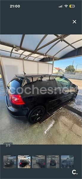 Usado VW Golf V Highline 105 CV (77 kW) 2007 Negro Berlina