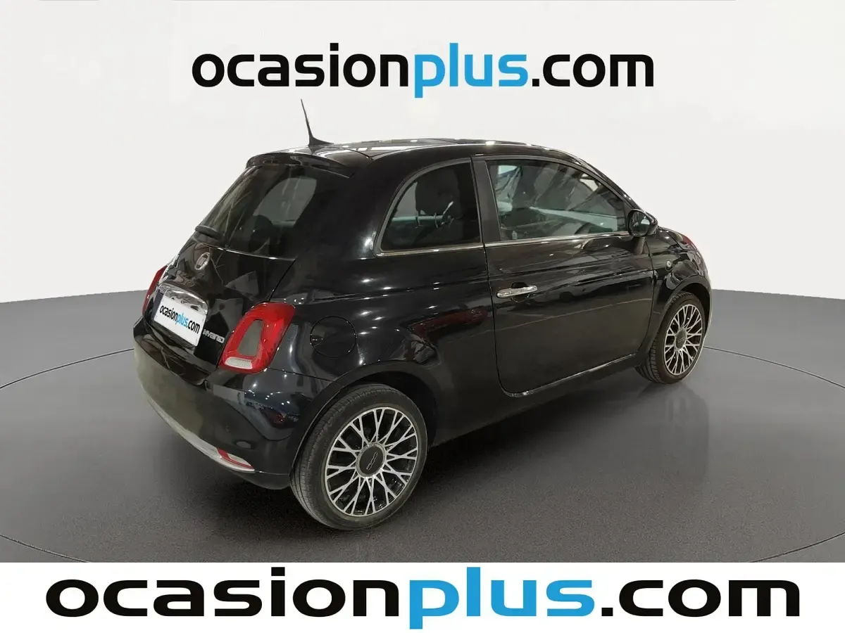 Usado Fiat 500 Dolcevita 71 CV (52 kW) 2024 Negro Utilitario