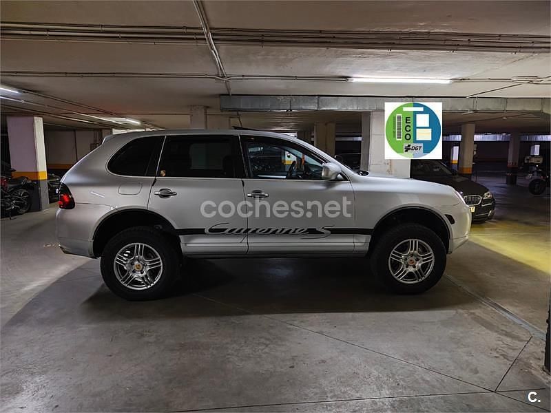 Usado Porsche Cayenne S 340 CV (250 kW) 2007 Gris / plata SUV