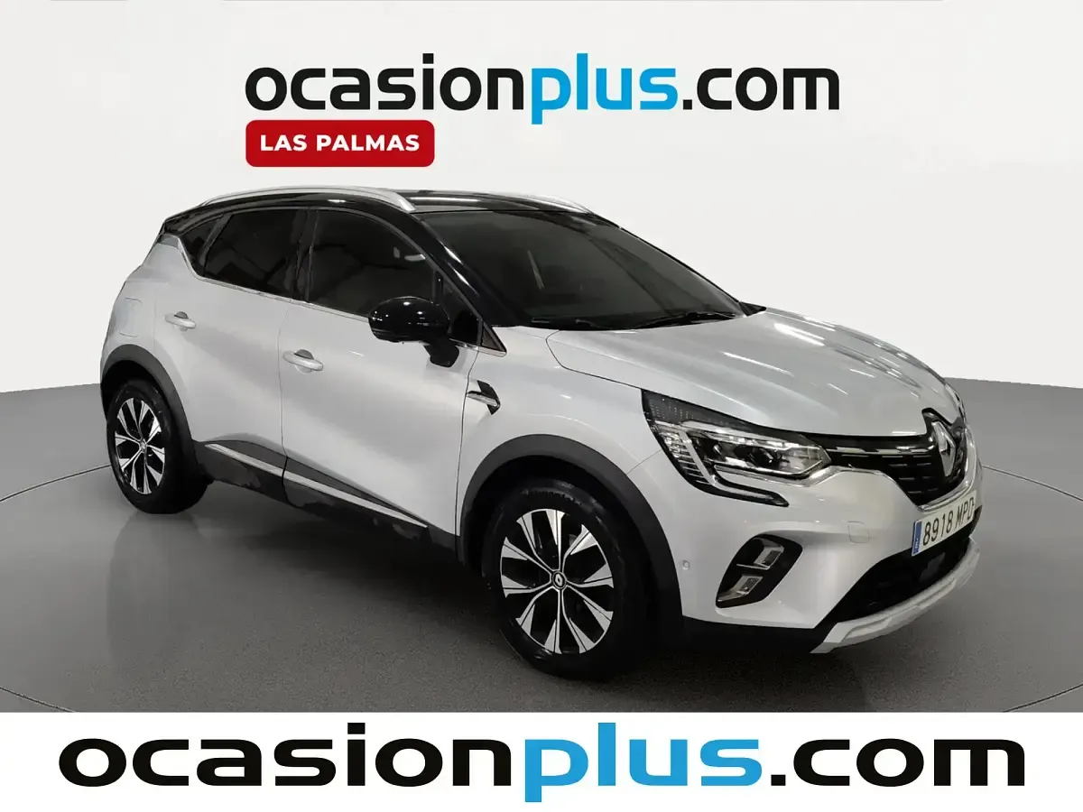 Usado Renault Captur Techno 90 CV (66 kW) 2024 Gris SUV