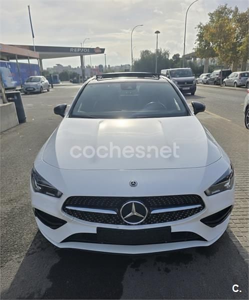 Usado Mercedes CLA200 150 CV (110 kW) 2019 Blanco Berlina