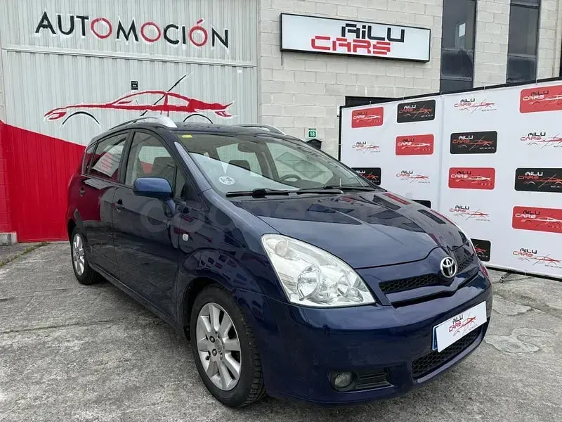 Usado Toyota Corolla Verso Sol 136 CV (100 kW) 2008 Azul Monovolumen