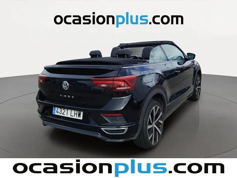 Usado VW T-Roc Cabriolet 150 CV (110 kW) 2020 Negro Descapotable