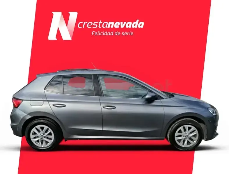 Usado Skoda Fabia Selection 80 CV (58 kW) 2024 Gris / plata Utilitario