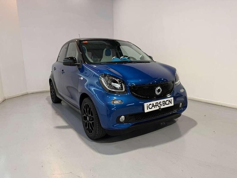 Usado Smart ForFour 71 CV (52 kW) 2016 Azul Utilitario