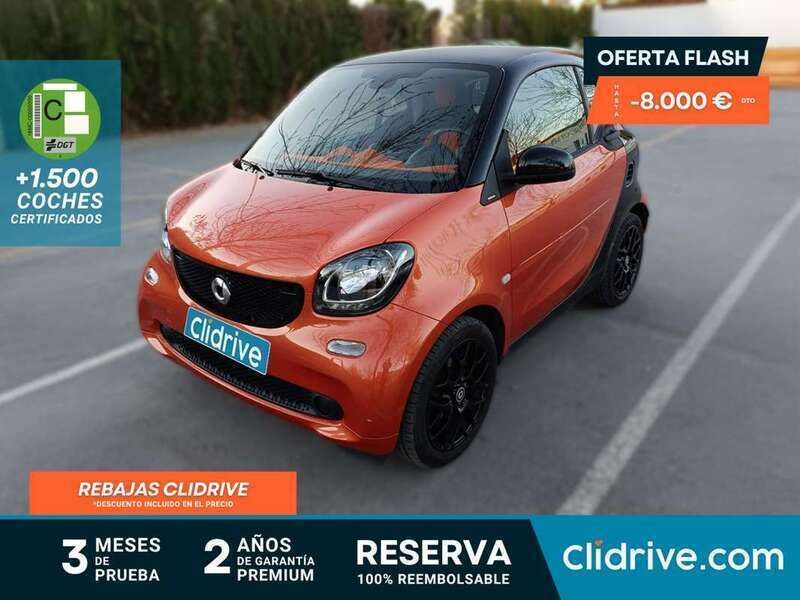 Naranja Usado 2016 Smart ForTwo Coupé Passion Coupe | 9290 € (Buen precio) - Imagen 1/3