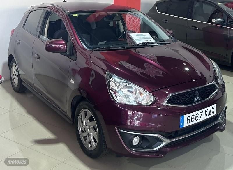 Usado Mitsubishi Space Star 80 CV (58 kW) 2018 Violeta Utilitario