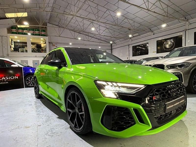 Usado Audi RS3 400 CV (294 kW) 2022 Verde Berlina