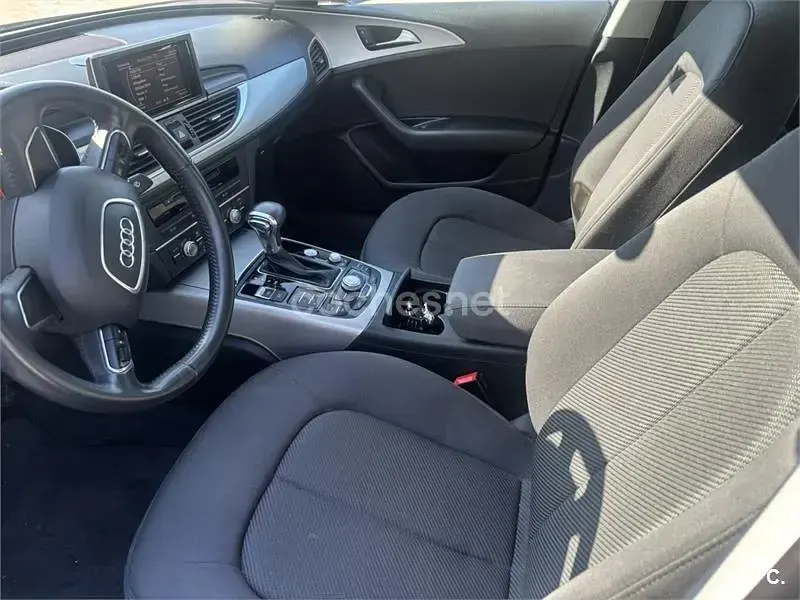 Usado Audi A6 177 CV (130 kW) 2012 Negro Berlina