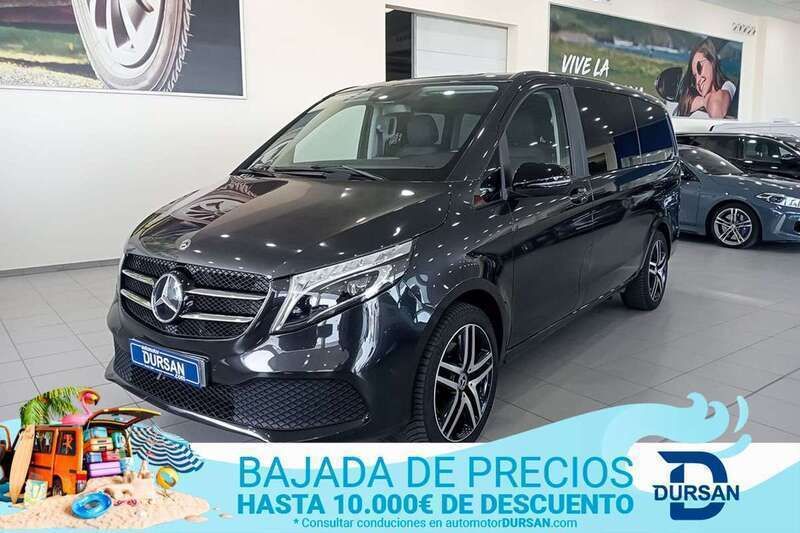 Negro Usado 2021 Mercedes V250 Avantgarde Monovolumen | 47.490 € (Buen precio) - Imagen 1/4