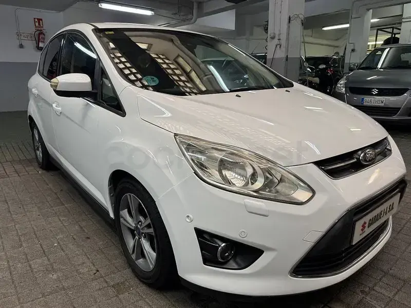 Usado Ford C-MAX Trend 125 CV (91 kW) 2014 Blanco Monovolumen