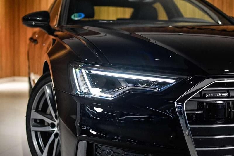 Usado Audi A6 S-Line 245 CV (180 kW) 2022 Negro Berlina