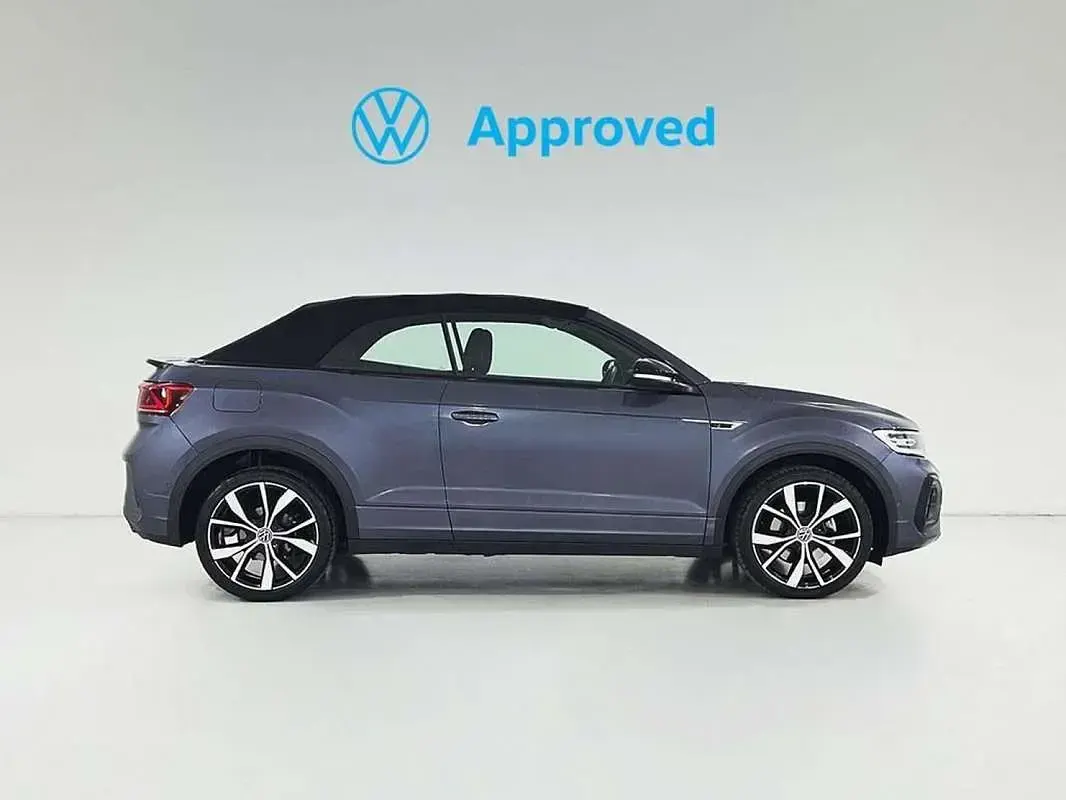 Usado VW T-Roc Cabriolet R-line 150 CV (110 kW) 2025 Negro Descapotable