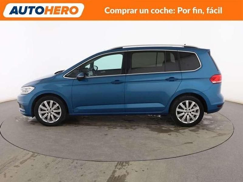 Usado VW Touran Sport 116 CV (85 kW) 2017 Azul Monovolumen