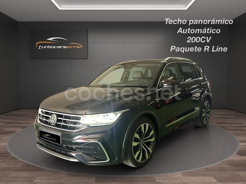 Negro Usado 2022 VW Tiguan R-line SUV | 31.999 € (Precio justo) - Imagen 1/4