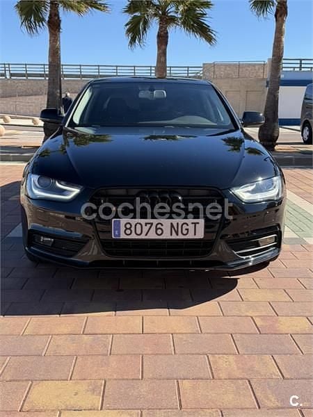 Usado Audi A4 170 CV (125 kW) 2015 Negro Berlina