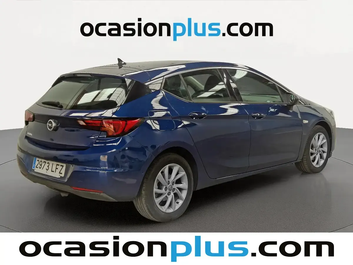 Usado Opel Astra Elegance 145 CV (106 kW) 2020 Azul Utilitario