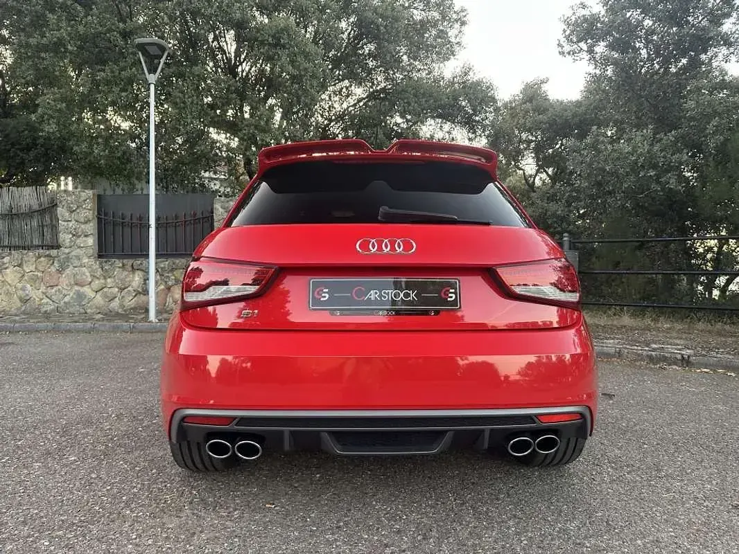 Usado Audi S1 Sportback S-Line 231 CV (169 kW) 2018 Rojo Utilitario