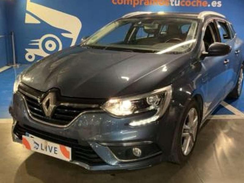 Azul Usado 2017 Renault Mégane GrandTour Zen Familiar | 13.890 € (Precio justo) - Imagen 1/4