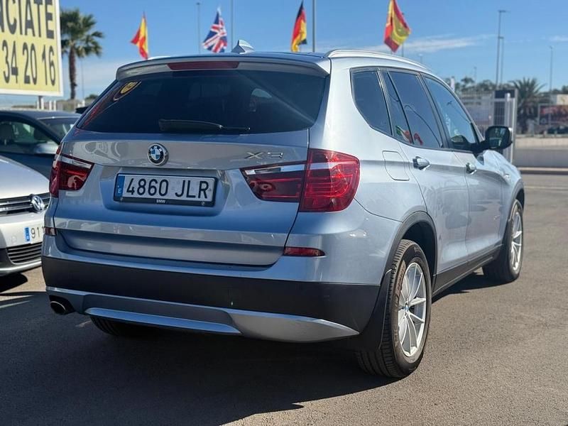 Usado BMW X3 183 CV (134 kW) 2013 Azul metalico SUV