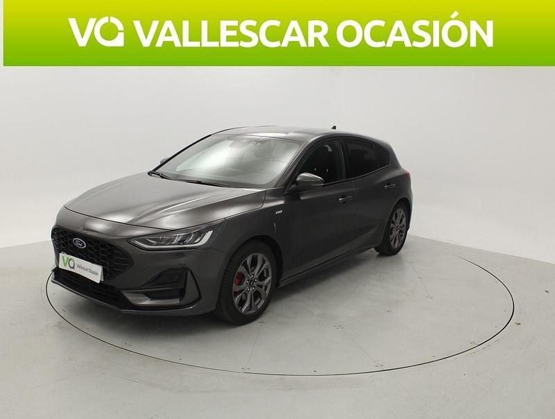Gris Usado 2022 Ford Focus ST-Line Berlina | 18.300 € (Precio justo) - Imagen 1/4
