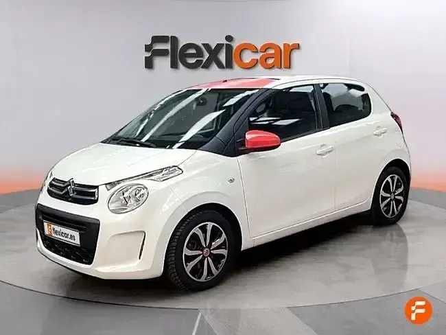 Usado Citroën C1 Feel 82 CV (60 kW) 2017 Blanco Utilitario