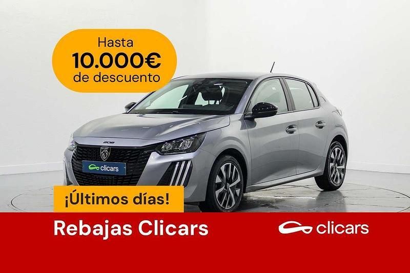 Plateado Usado 2024 Peugeot 208 Active Utilitario | 13.590 € (Buen precio) - Imagen 1/4