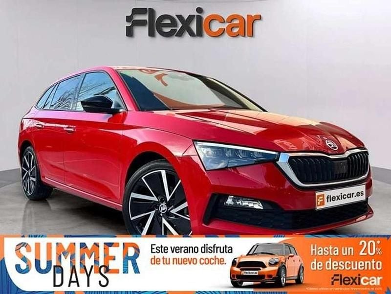 Rojo Usado 2019 Skoda Scala Ambition Utilitario | 14.790 € (Buen precio) - Imagen 1/4