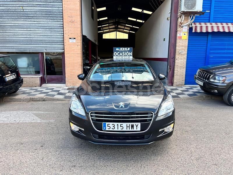 Usado Peugeot 508 Allure 140 CV (102 kW) 2014 Negro Berlina
