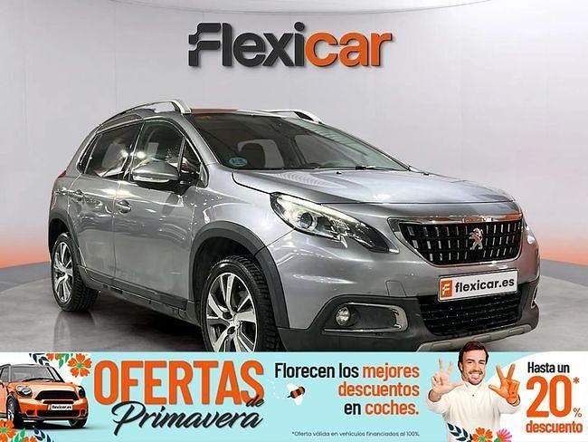 Usado Peugeot 2008 Allure 110 CV (80 kW) 2017 Gris SUV