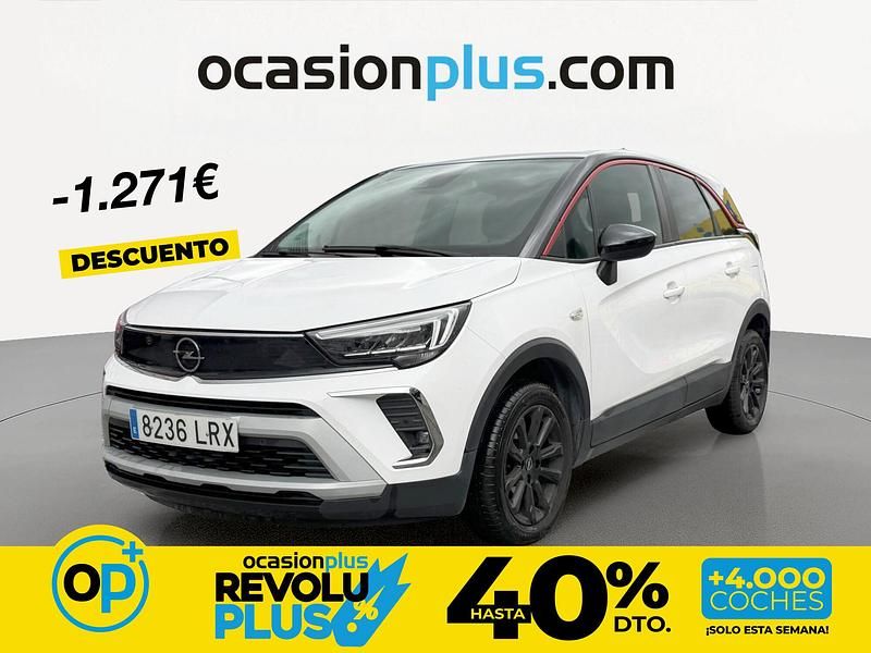 Usado Opel Crossland GS Line 110 CV (80 kW) 2021 Blanco SUV