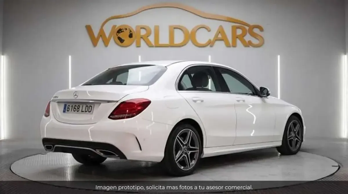 Usado Mercedes C220 194 CV (142 kW) 2019 Blanco Berlina