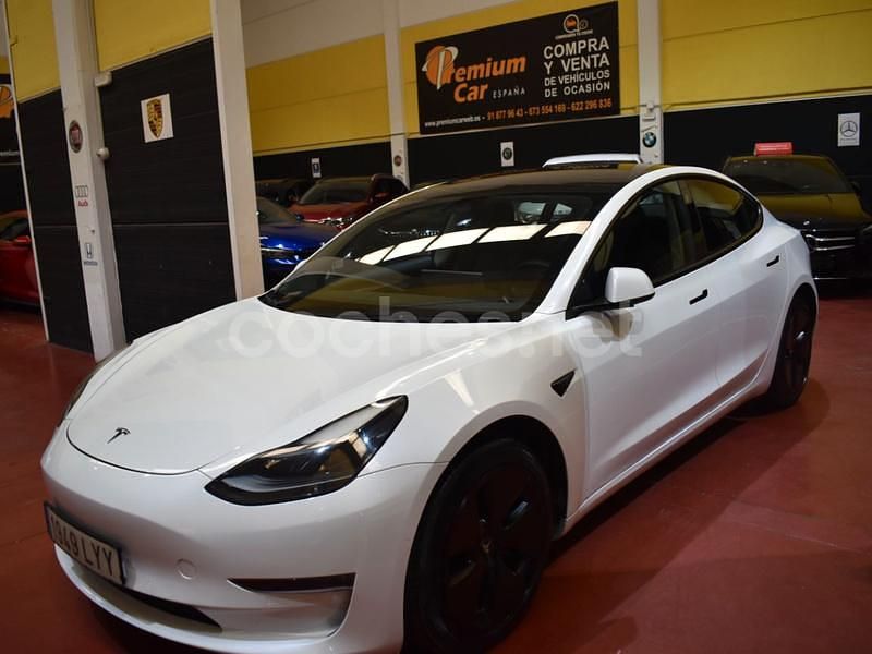 Eléctrico Usado 2022 Tesla Model 3 Berlina | 28.490 € (Precio justo) - Imagen 1/4